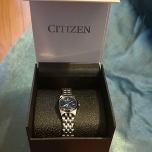 Citizen Blue and Silver Classic Analog Watch